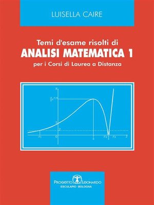 cover image of Temi d'esame risolti di Analisi Matematica 1